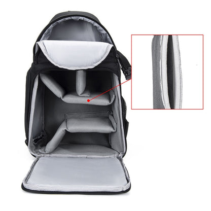 CADeN D15 Messenger ไหล่เดี่ยวมัลติฟังก์ชั่เปิดฝาครอบกระเป๋าเป้สะพายหลังกลางแจ้ง SLR กล้องกระเป๋าเป้สะพายหลัง, D15
