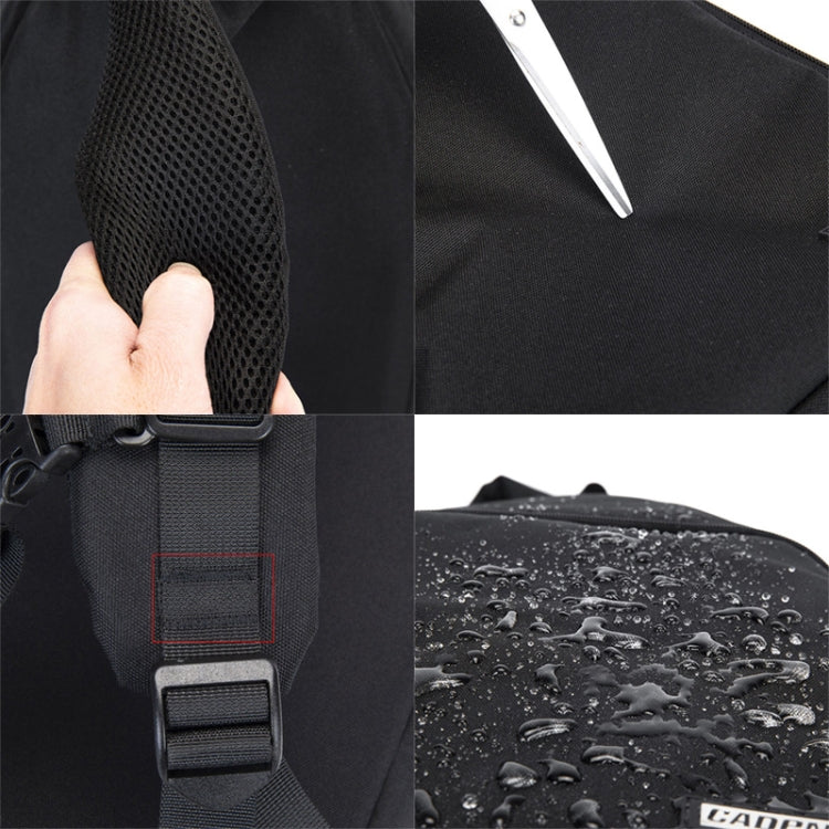 CADeN D15 Messenger ไหล่เดี่ยวมัลติฟังก์ชั่เปิดฝาครอบกระเป๋าเป้สะพายหลังกลางแจ้ง SLR กล้องกระเป๋าเป้สะพายหลัง, D15