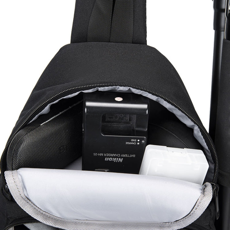 CADeN D15 Messenger ไหล่เดี่ยวมัลติฟังก์ชั่เปิดฝาครอบกระเป๋าเป้สะพายหลังกลางแจ้ง SLR กล้องกระเป๋าเป้สะพายหลัง, D15
