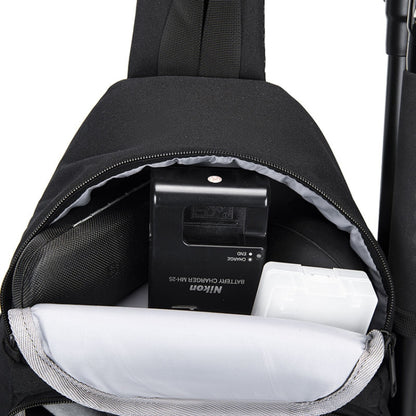 CADeN D15 Messenger ไหล่เดี่ยวมัลติฟังก์ชั่เปิดฝาครอบกระเป๋าเป้สะพายหลังกลางแจ้ง SLR กล้องกระเป๋าเป้สะพายหลัง, D15