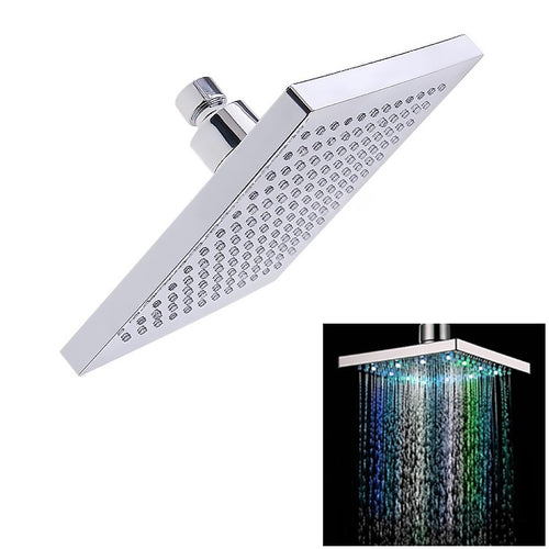 7 สีเปลี่ยนฝักบัว LED อัตโนมัติ ห้องอาบน้ำ หัวฝักบัว, 7 Colors