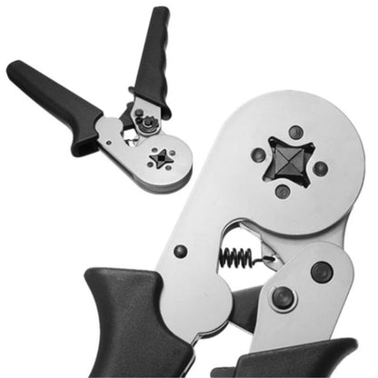 มัลติฟังก์ชั่นปรับตัวเองคีมจีบช่างไฟฟ้าซ่อมเครื่องมือ, Self-adjusting Crimping Pliers