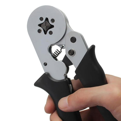 มัลติฟังก์ชั่นปรับตัวเองคีมจีบช่างไฟฟ้าซ่อมเครื่องมือ, Self-adjusting Crimping Pliers