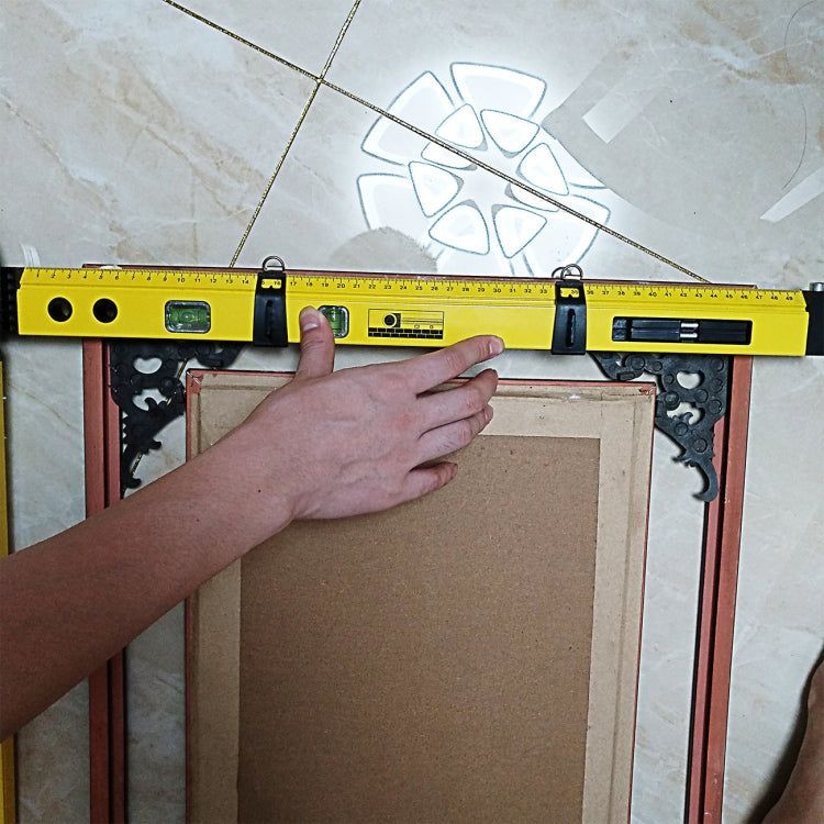 0-270 องศา Multi-Function Line Gauge งานไม้ Scriber เข็มทิศวัดความลาดชันมุมเมตร, 0-270 Degrees Meter