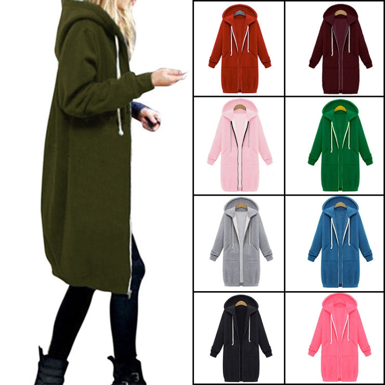 เสื้อสเวตเตอร์คลุมด้วยผ้าแขนยาวผู้หญิงในเสื้อโค้ทยาว, XXXXL, 4XL, XXXXXL