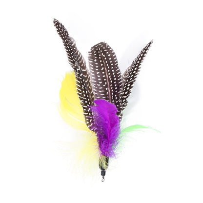 ของเล่นแมว Feather Telescopic Sticks แมวตลก, 11 In 1 Cat Toy