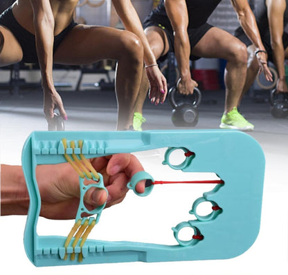 Finger Force Exerciser Finger Gripper อุปกรณ์การฝึกอบรมการฟื้นฟูสมรรถภาพอัมพาตครึ่งซีกสำหรับเด็กและผู้ใหญ่การจัดส่งสีแบบสุ่ม, Finger Gripper