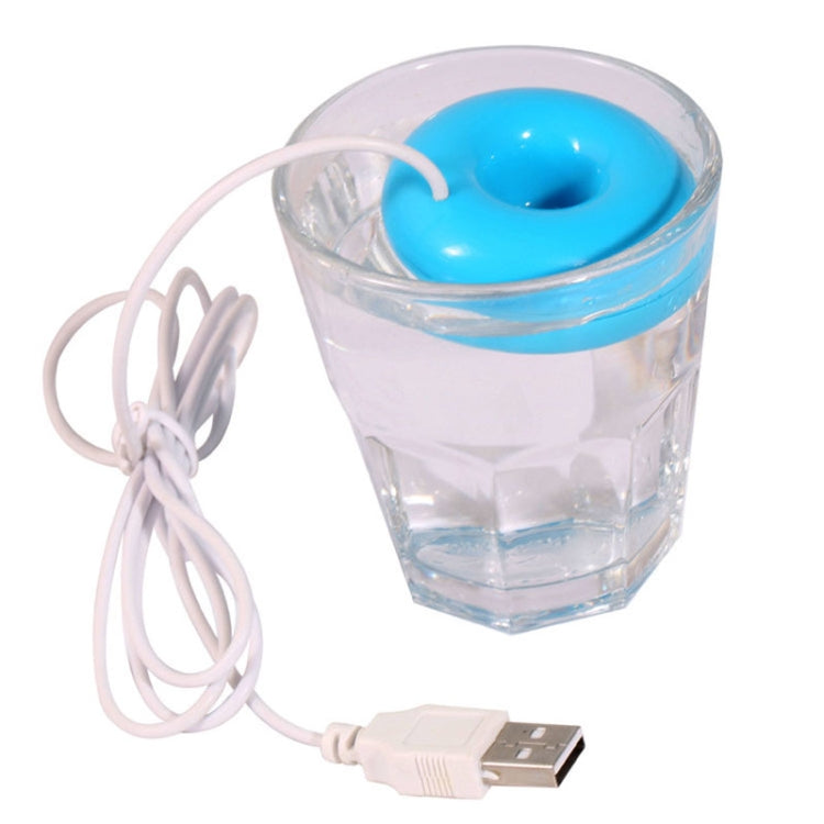 Donut Shape Mini USB Air Humidifier เครื่องกระจายกลิ่นอโรมา, Donut Shape Blue, Donut Shape Pink, Donut Shape White