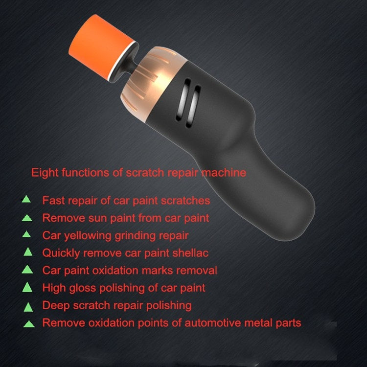 รถความงามการบำรุงรักษาอุปกรณ์ทำความสะอาดขัดเครื่องมือสีพื้นผิว Scratch Repair