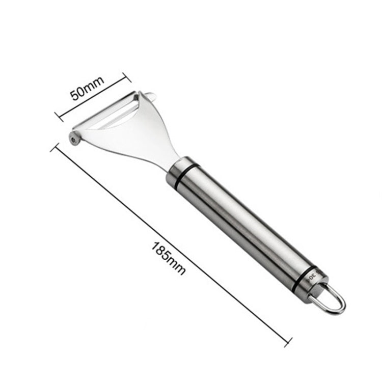 2 ชิ้นสแตนเลสปอกมีดผลไม้กบมัลติฟังก์ชั่ครัวมีดโกนมีดปอกมันฝรั่ง, Triangular Planer, Bow Planer