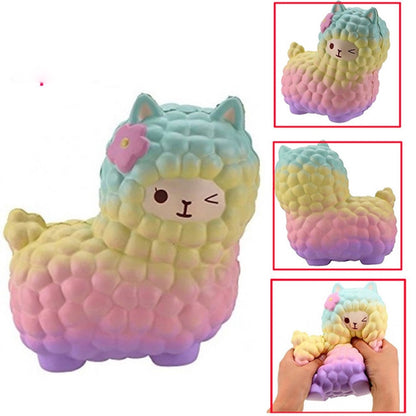 2 ชิ้นบีบของเล่นความดันลดมินิสัตว์แมวหมีของขวัญเด็กที่เพิ่มขึ้นช้า, ini Animal Cat Bear
