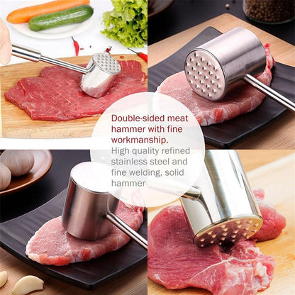 ค้อนทุบเนื้อสแตนเลสหนา 304, Meat Hammer
