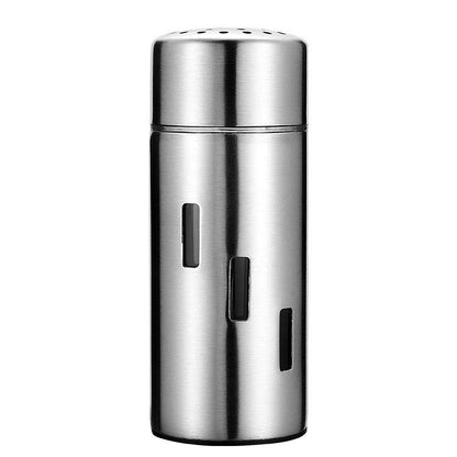 สแตนเลสขวดซอสขวดพริกขวดเครื่องปรุงรสบาร์บีคิวกล่องปรุงรสโถชุด, Small Hole, Large Hole, Mesh  Hole