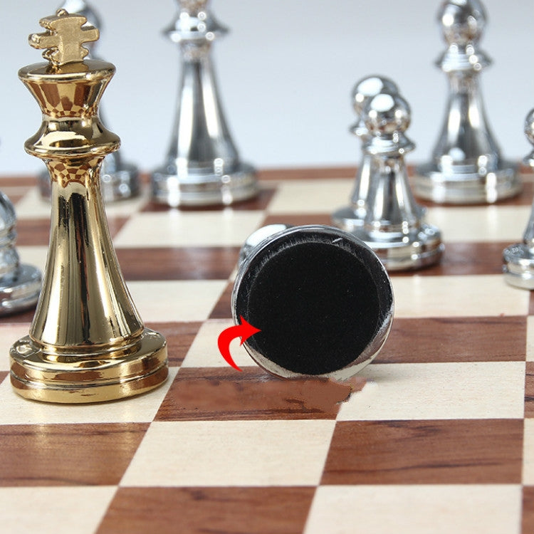 สังกะสีอัลลอยด์ Simple ยุโรปหมากรุกชุดหมากรุก, European Chess Set