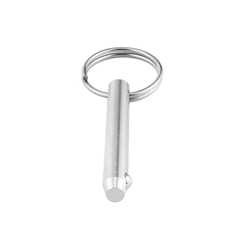 3 ชิ้นอุปกรณ์เรือ 316 สแตนเลสสตีลบอล Pin Quick Release และ Quick Release ความปลอดภัย Pin ฤดูใบไม้ผลิ Steel Ball Pin, ขนาด: 6.3x38 มม., 6.3x38mm