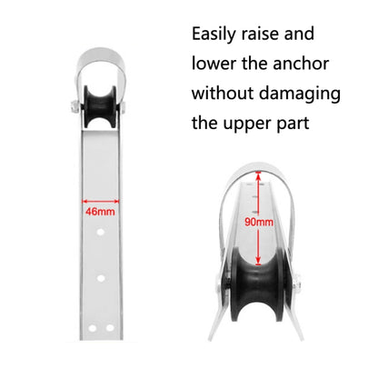 316 สแตนเลสสตีล Marine Yacht Anchor Bracket, Yacht Anchor Bracket