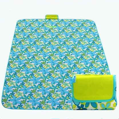 600D ผ้า Oxford เสื่อปิกนิกกลางแจ้งผ้าปิกนิกเสื่อกันน้ำฤดูใบไม้ผลิ Travel Beach Mat, 150*120, 150*180 PE Red Grid