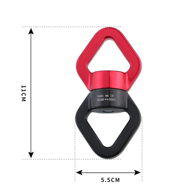 Anti-knot Rock Climbing Caster ขั้วต่อคงที่ Downhill Retarder