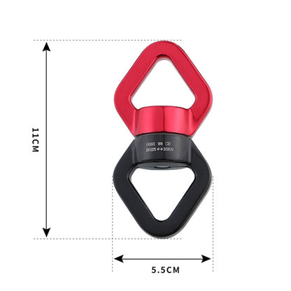 Anti-knot Rock Climbing Caster ขั้วต่อคงที่ Downhill Retarder