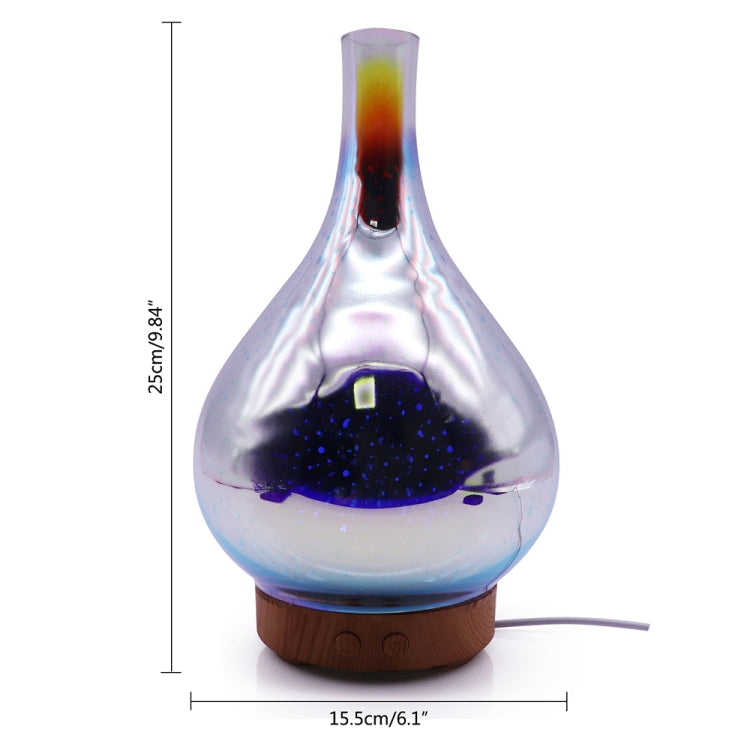 STB-XB10 ดอกไม้ไฟ 3D 7 สี LED Night Light Air Humidifier Aroma Essential Oil Diffuser Mist Maker, US Plug, EU Plug, UK Plug, AU Plug