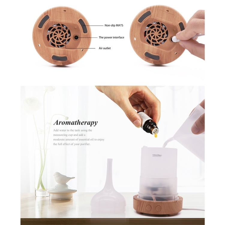 STB-XB10 ดอกไม้ไฟ 3D 7 สี LED Night Light Air Humidifier Aroma Essential Oil Diffuser Mist Maker, US Plug, EU Plug, UK Plug, AU Plug