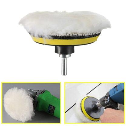 7 in 1 Buffing Pad Set Thread Auto Car Polishing Pad Kit สำหรับเครื่องขัดเงารถยนต์, 3 inch, 4 inch, 5 inch, 6 inch, 7 inch