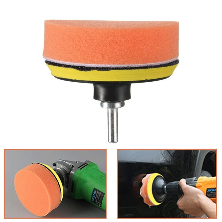 7 in 1 Buffing Pad Set Thread Auto Car Polishing Pad Kit สำหรับเครื่องขัดเงารถยนต์, 3 inch, 4 inch, 5 inch, 6 inch, 7 inch
