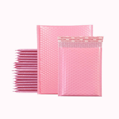 50 ชิ้นสีชมพู Co-Extrusion ฟิล์มถุงฟองโลจิสติกบรรจุภัณฑ์หนาถุงบรรจุภัณฑ์, 25x30cm, 32x38cm, 35x45cm, 35x38cm, 40x45cm, 50x45cm, 23x28cm, 28x35cm, 65x45cm