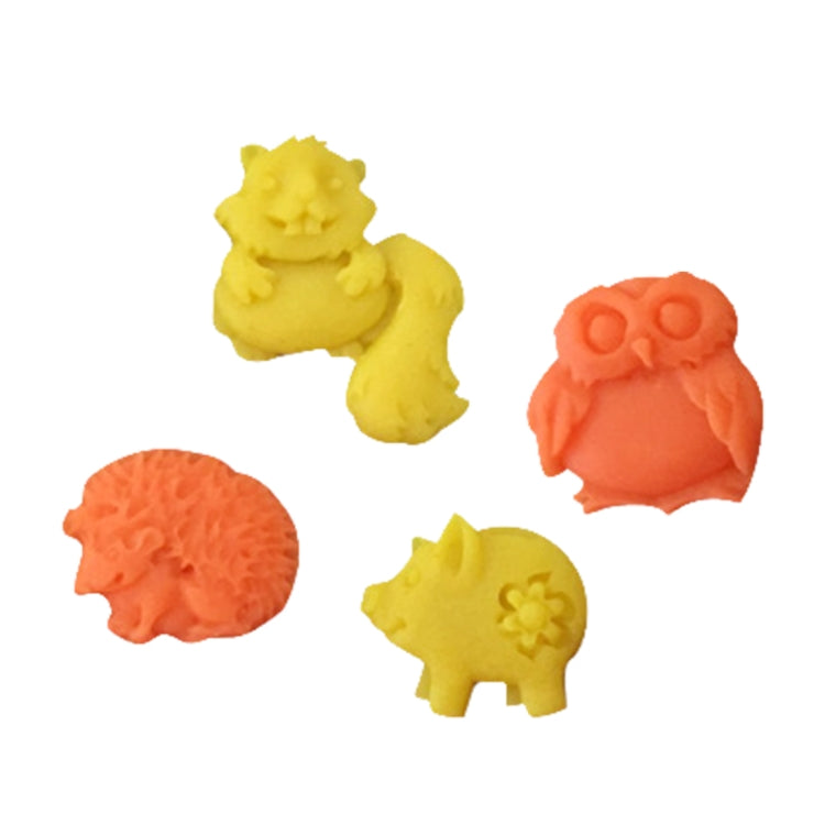 สัตว์ซิลิโคนแม่พิมพ์เค้กตกแต่งเครื่องมือ Pastry Baking ช็อกโกแลตสบู่แม่พิมพ์, Animals Shape