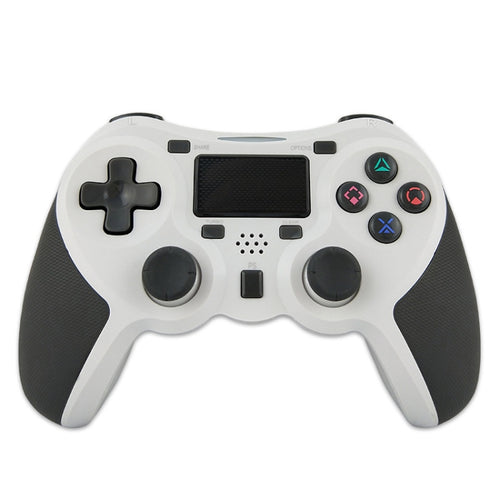 ที่จับบลูทูธตัวควบคุมเกมไร้สายแบบยางสำหรับโฮสต์ PS4