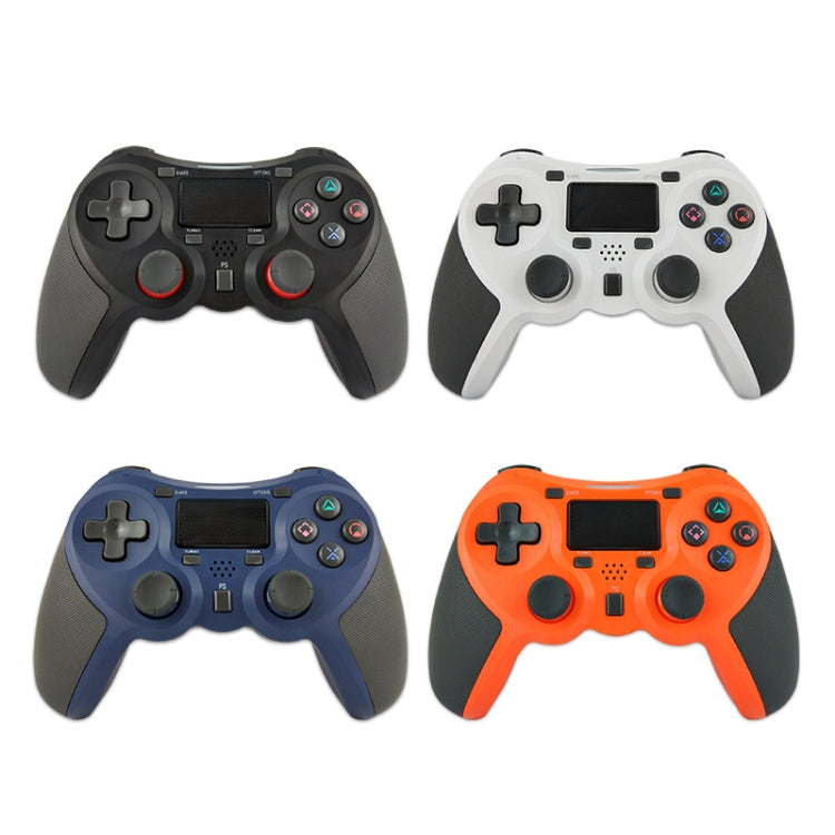 ที่จับบลูทูธตัวควบคุมเกมไร้สายแบบยางสำหรับโฮสต์ PS4