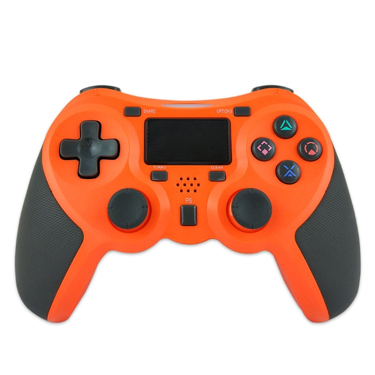 ที่จับบลูทูธตัวควบคุมเกมไร้สายแบบยางสำหรับโฮสต์ PS4