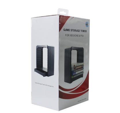 กล่องเก็บอุปกรณ์เสริมเกมผู้ถือแผ่นดิสก์สำหรับอุปกรณ์เสริม PS4 / แผงโฮสต์ / แผ่นเกม, For PS4