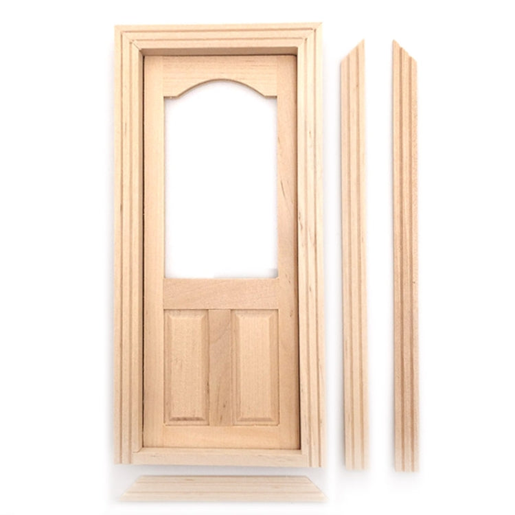 1:12 MINI House ของเล่นเฟอร์นิเจอร์อุปกรณ์เสริมจำลองประตู, Simulation Door