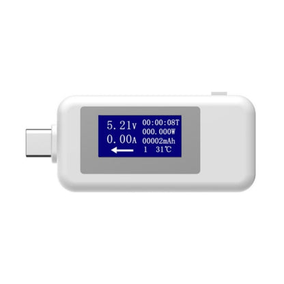 KEWEISI มัลติฟังก์ชั่น Type-C / USB-C เครื่องทดสอบเครื่องชาร์จเครื่องตรวจจับโวลต์มิเตอร์แบบดิจิตอลแอมป์มิเตอร์แรงดันไฟฟ้าเมตร