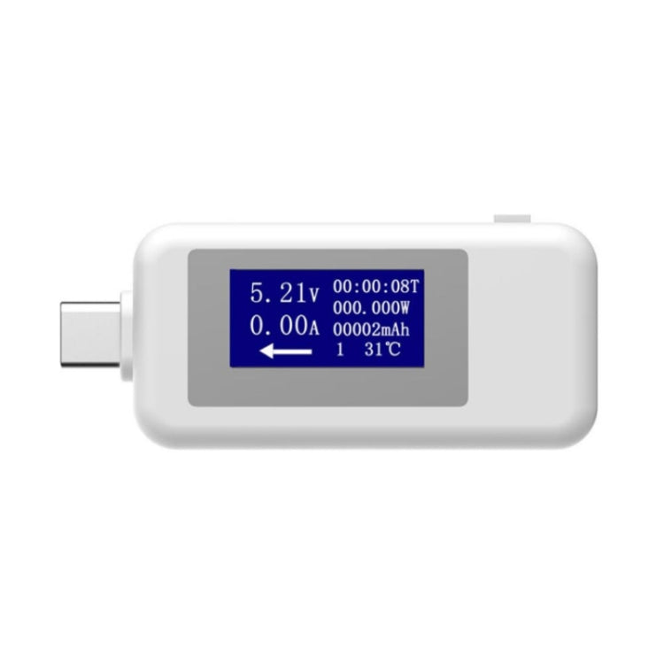 KEWEISI มัลติฟังก์ชั่น Type-C / USB-C เครื่องทดสอบเครื่องชาร์จเครื่องตรวจจับโวลต์มิเตอร์แบบดิจิตอลแอมป์มิเตอร์แรงดันไฟฟ้าเมตร