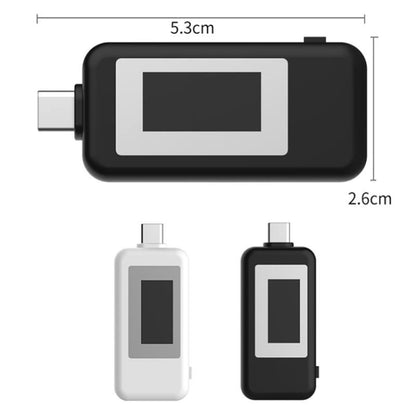 KEWEISI มัลติฟังก์ชั่น Type-C / USB-C เครื่องทดสอบเครื่องชาร์จเครื่องตรวจจับโวลต์มิเตอร์แบบดิจิตอลแอมป์มิเตอร์แรงดันไฟฟ้าเมตร