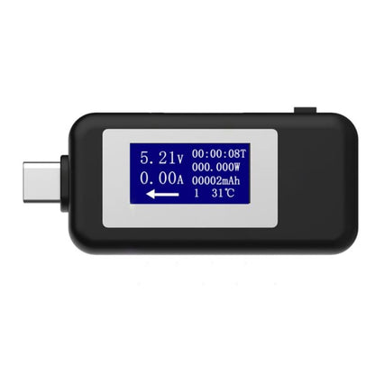 KEWEISI มัลติฟังก์ชั่น Type-C / USB-C เครื่องทดสอบเครื่องชาร์จเครื่องตรวจจับโวลต์มิเตอร์แบบดิจิตอลแอมป์มิเตอร์แรงดันไฟฟ้าเมตร