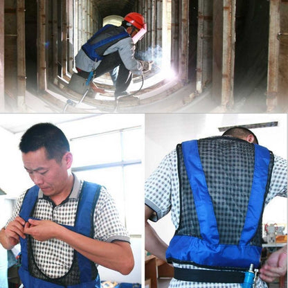 เครื่องเชื่อมเครื่องปรับอากาศแบบพกพา Heatสโตรก คูลลิ่ง เครื่องปรับอากาศ, Conditioning Vest