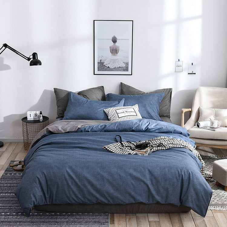 ชุดเครื่องนอนลายสก๊อตด้านข้างเตียงผ้านวมคลุมชุดแผ่นผ้านวม, 168*229cm(1x Pillowcase,1xQuilt）, 200*230cm(2x Pillowcase,1x Quilt）, 228*228cm(2xPillowcase,1xQuilt）, 260*230cm(2xPillowcase ,1xQuilt）, 135*200cm(1xPillowcase,1xQuilt）                          ...