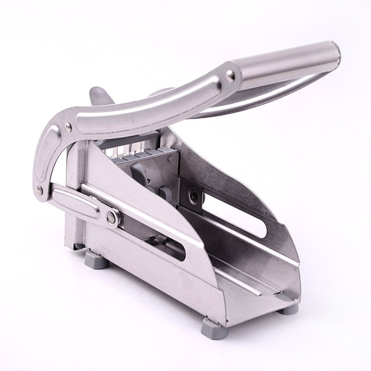 สแตนเลสคู่มือมันฝรั่งทอดเครื่องตัดมันฝรั่ง Chipper เครื่องตัดชิป Chopper Maker, Potato Cutter 2