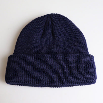 Skullcap ถักสั้นฤดูหนาวสีทึบสำหรับผู้ชาย / ผู้หญิง, M（56-58cm）