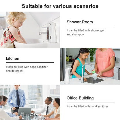 เครื่องจ่ายสบู่เหลวในครัวในครัวเรือนห้องน้ำ, 2 PCS Soap Dispenser