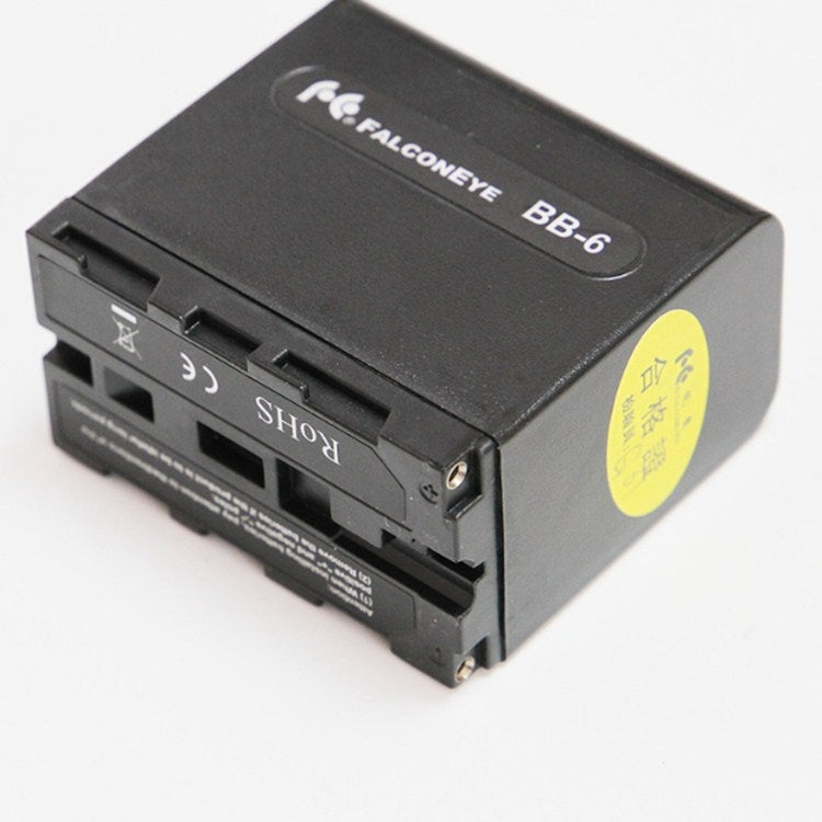 BB-6 กล่องแบตเตอรี่ AA ถึง F970 กล่องกล่องแบตเตอรี่สากลสำหรับไฟ LED กล้องเติมแสง