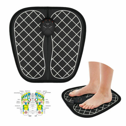 2 ชิ้น EMS เครื่องนวดเท้าอัจฉริยะนวดเท้าเครื่องไหลเวียนโลหิต, Foot Massager