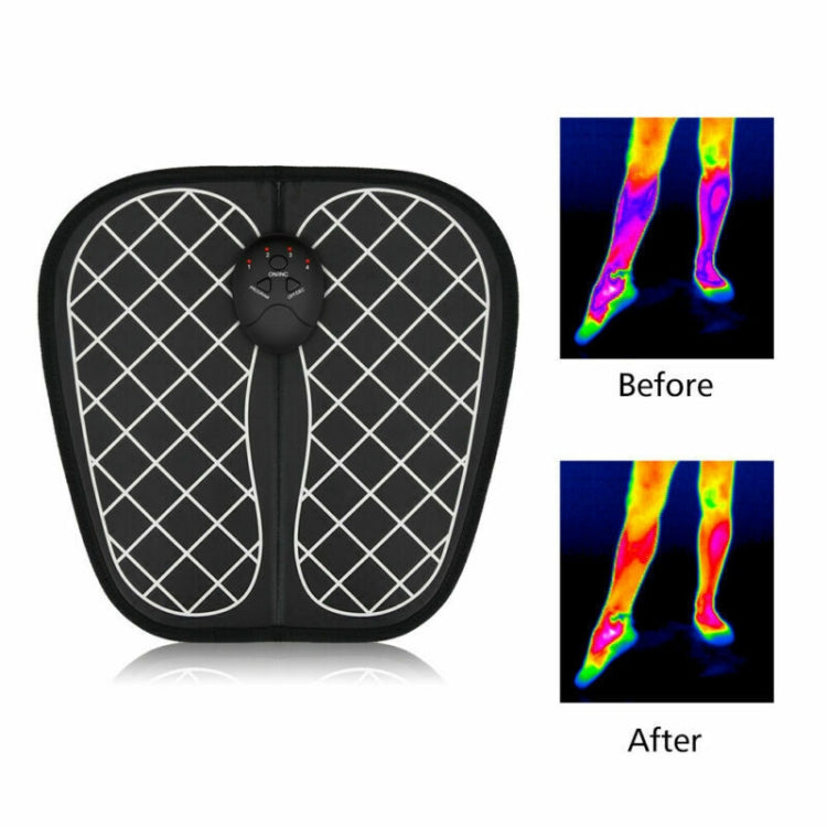 2 ชิ้น EMS เครื่องนวดเท้าอัจฉริยะนวดเท้าเครื่องไหลเวียนโลหิต, Foot Massager