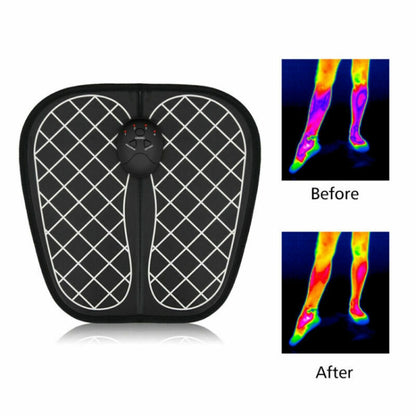 2 ชิ้น EMS เครื่องนวดเท้าอัจฉริยะนวดเท้าเครื่องไหลเวียนโลหิต, Foot Massager