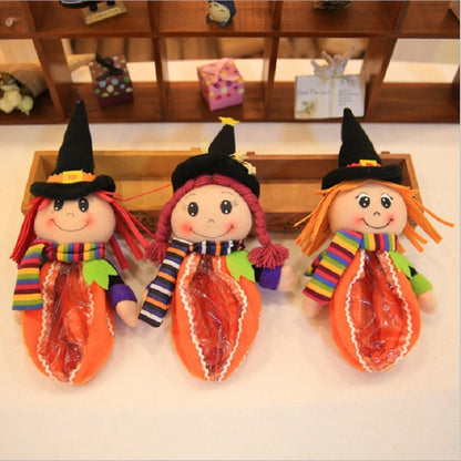 ฮาโลวีนน่ารักการ์ตูนถุงพลาสติกใสตกแต่งปาร์ตี้ฮาโลวีน Candy กระเป๋าเป้สะพายหลัง, 01, 02, 03