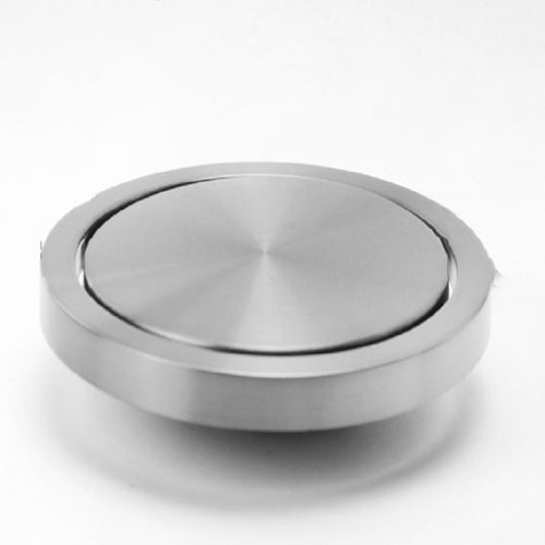 ชนิดฝังตัวฝาสวิงสแตนเลสพลิกเคาน์เตอร์ครัวถังขยะฝากระป๋อง, Round Drawing 20cm Diameter, Round  Mirror 24.5cm Diameter, Square 16.2x22.7cm