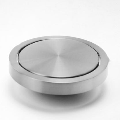 ชนิดฝังตัวฝาสวิงสแตนเลสพลิกเคาน์เตอร์ครัวถังขยะฝากระป๋อง, Round Drawing 20cm Diameter, Round  Mirror 24.5cm Diameter, Square 16.2x22.7cm